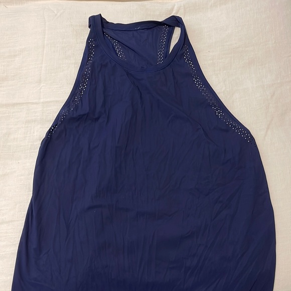 lululemon tank top navy size 10 - Picture 1 of 2
